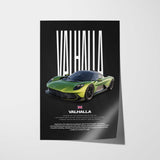 Valhalla Car Poster