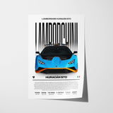 Lamborghini Huracán STO Poster