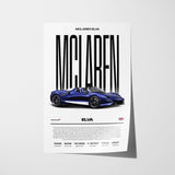 McLaren Elva Poster