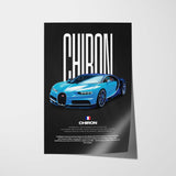 Chiron Car Poster