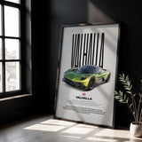 Valhalla Car Poster