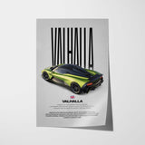 Valhalla Car Poster