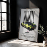 Valhalla Car Poster