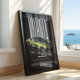 Valhalla Car Poster