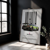 Valhalla Car Poster