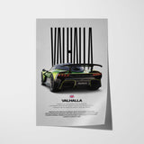 Valhalla Car Poster