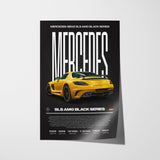 Mercedes-Benz SLS AMG Black Series Poster