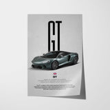 GT Car Poster