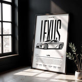 Lexus LFA Poster