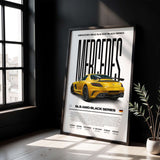 Mercedes-Benz SLS AMG Black Series Poster