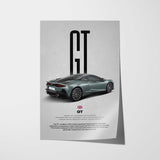 GT Car Poster