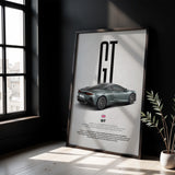 GT Car Poster