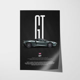 GT Car Poster