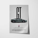 GT Car Poster