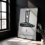 GT Car Poster