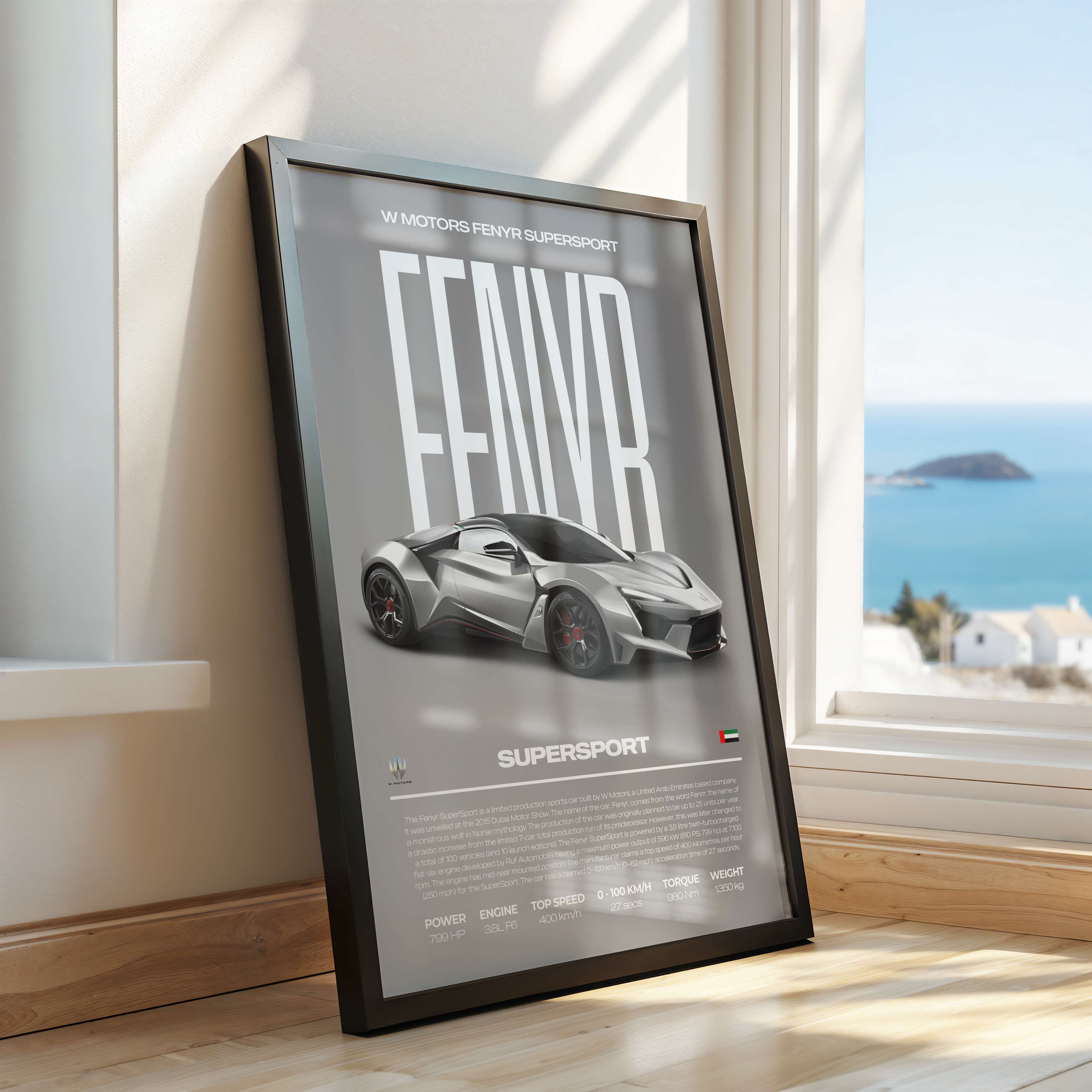 W Motors Fenyr SuperSport Poster