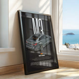 M3 G80 Car Poster