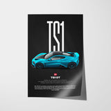 TS1 GT Car Poster