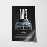 M3 G80 Car Poster