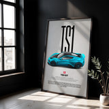 TS1 GT Car Poster