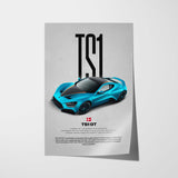 TS1 GT Car Poster