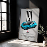 TS1 GT Car Poster