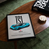 TS1 GT Car Poster