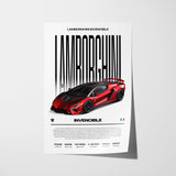 Lamborghini Invencible Poster