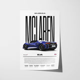 McLaren Elva Poster