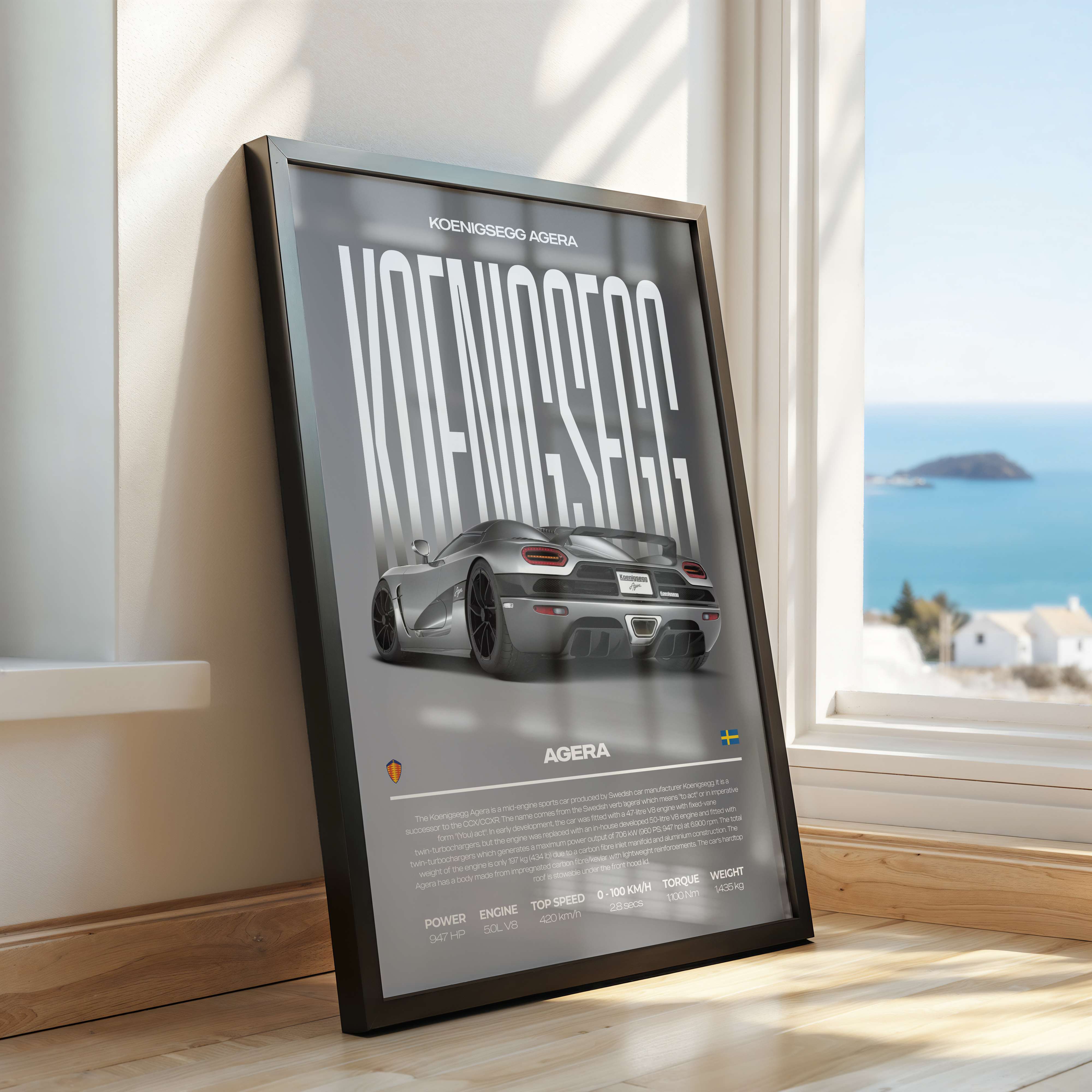 Koenigsegg Agera Poster