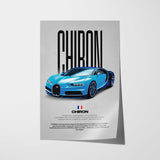Chiron Car Poster