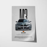 M3 G80 Car Poster