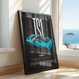 TS1 GT Car Poster