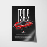 TSR-S Car Poster