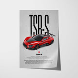 TSR-S Car Poster