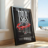 TSR-S Car Poster