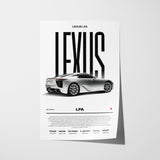 Lexus LFA Poster