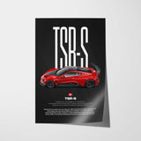 TSR-S Car Poster