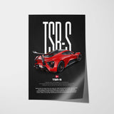 TSR-S Car Poster