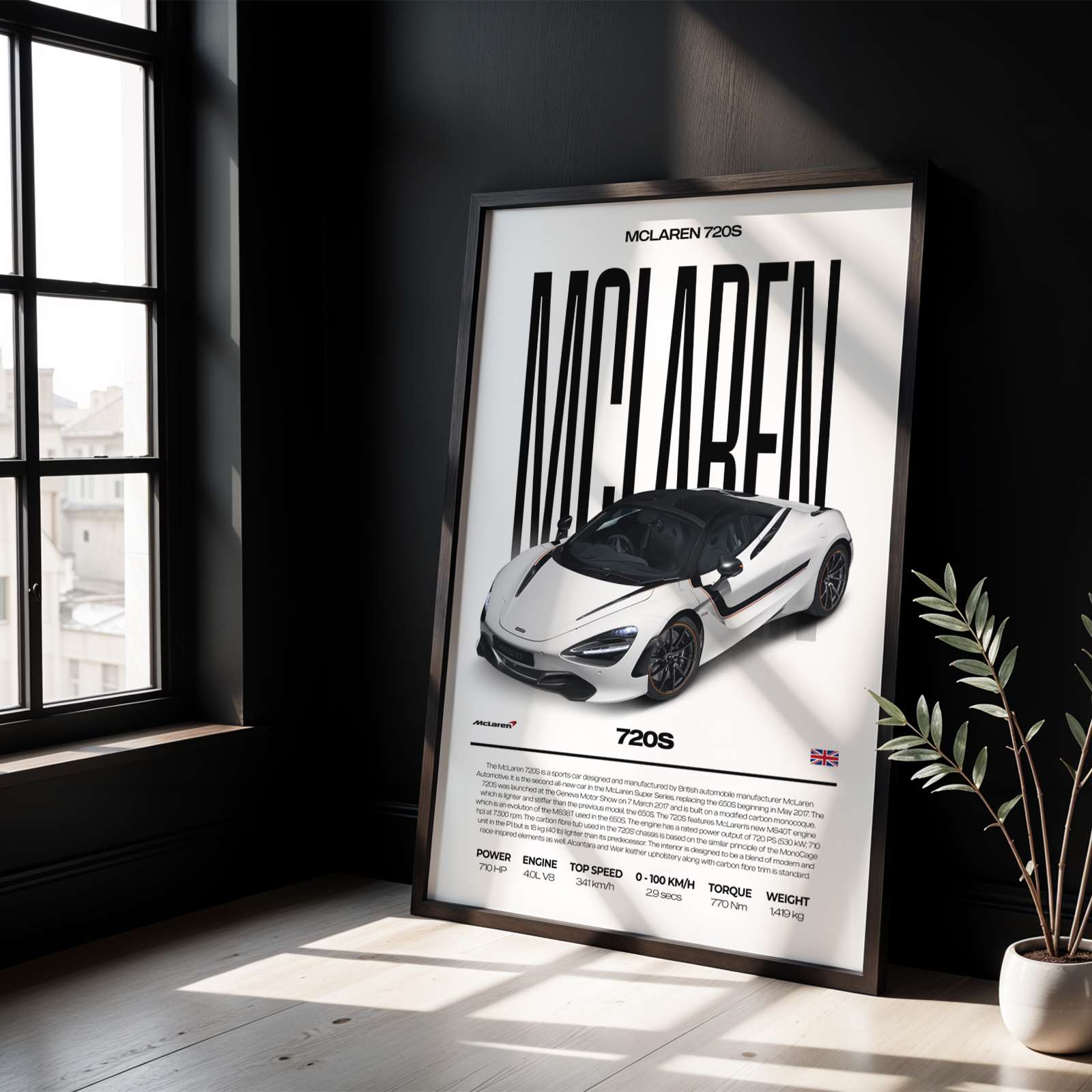 McLaren 720S Poster