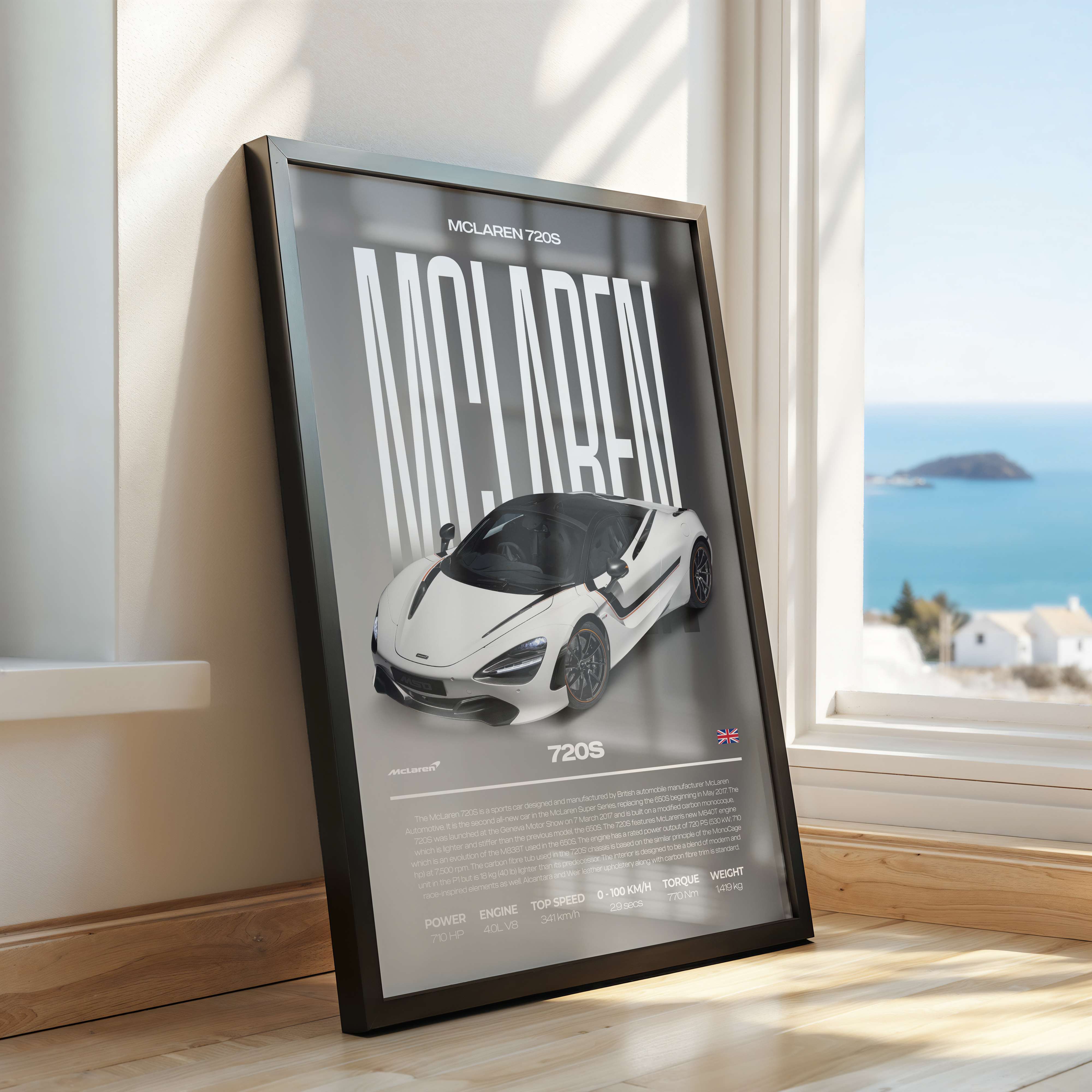 McLaren 720S Poster