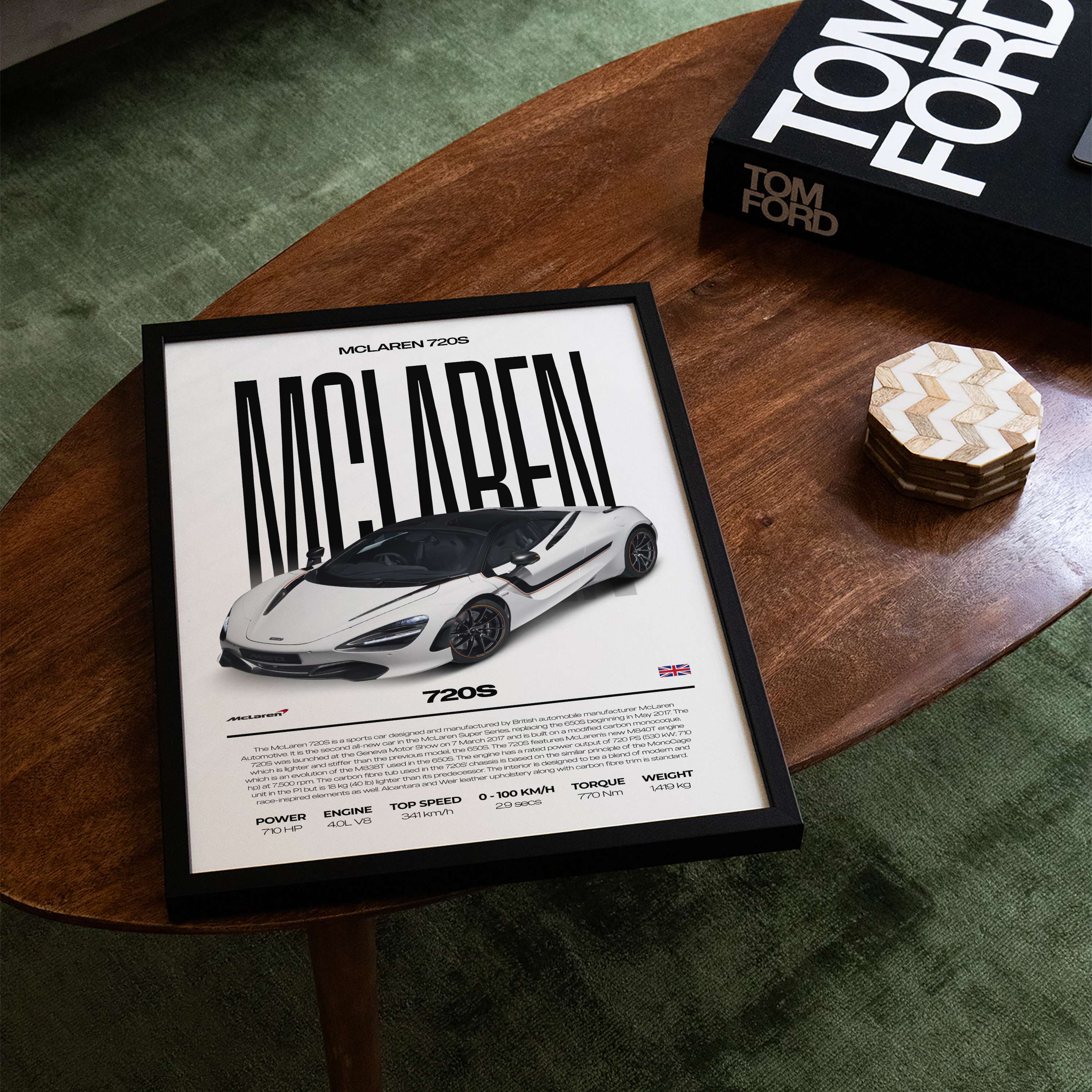 McLaren 720S Poster