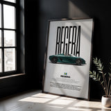 Regera Car Poster