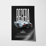 Regera Car Poster