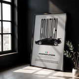 Countach LP400S Car Poster