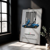 Countach LP400S Car Poster