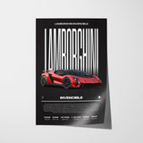 Lamborghini Invencible Poster