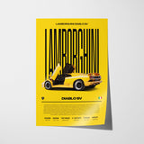 Lamborghini Diablo SV Poster