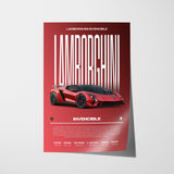 Lamborghini Invencible Poster