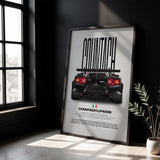 Countach LP400S Car Poster
